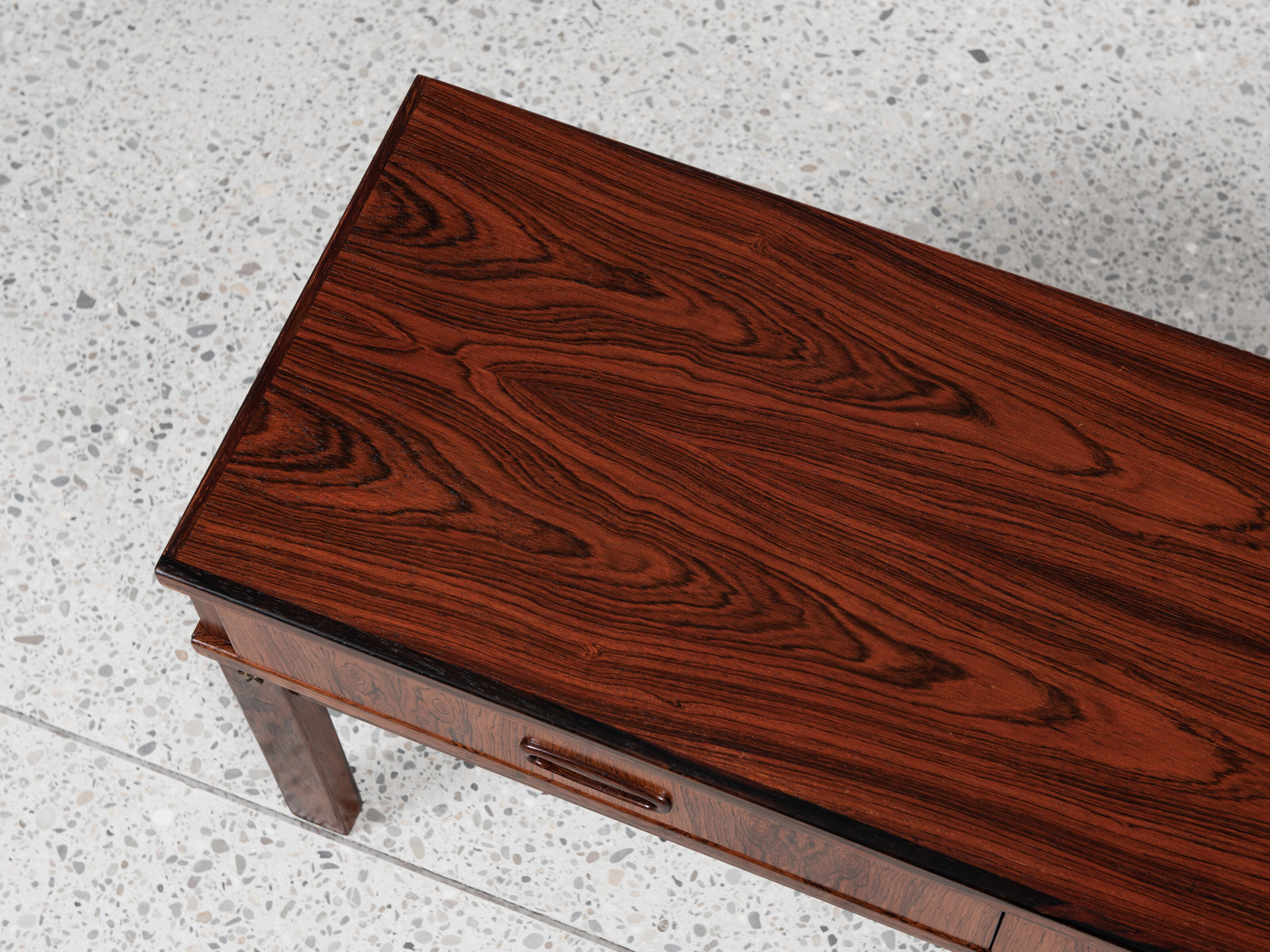 Midcentury Danish chest of 2 drawers in rosewood 1960s