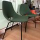 Pair of tonneau chairs by Guariche Pierre for Steiner. 50