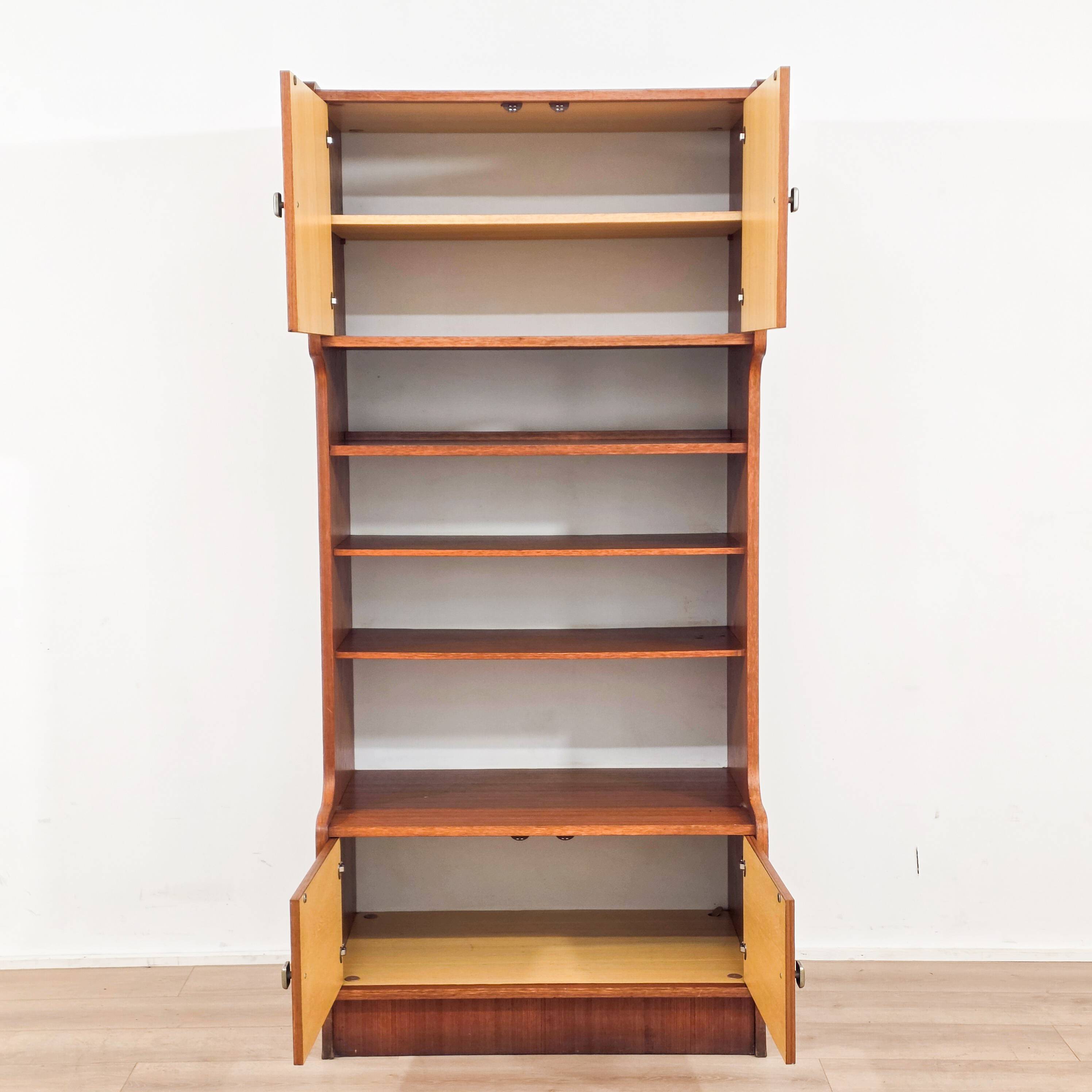 Scandinavian teak library from the 1970s