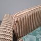 Fauteuil à oreilles de style mid-century moderne