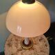 1980s vintage mushroom lamp in brass