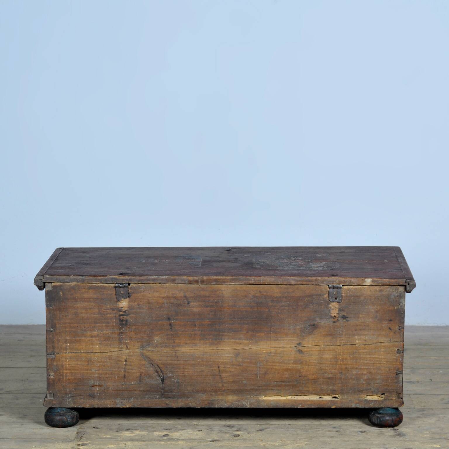 Folk art wedding chest from 1849