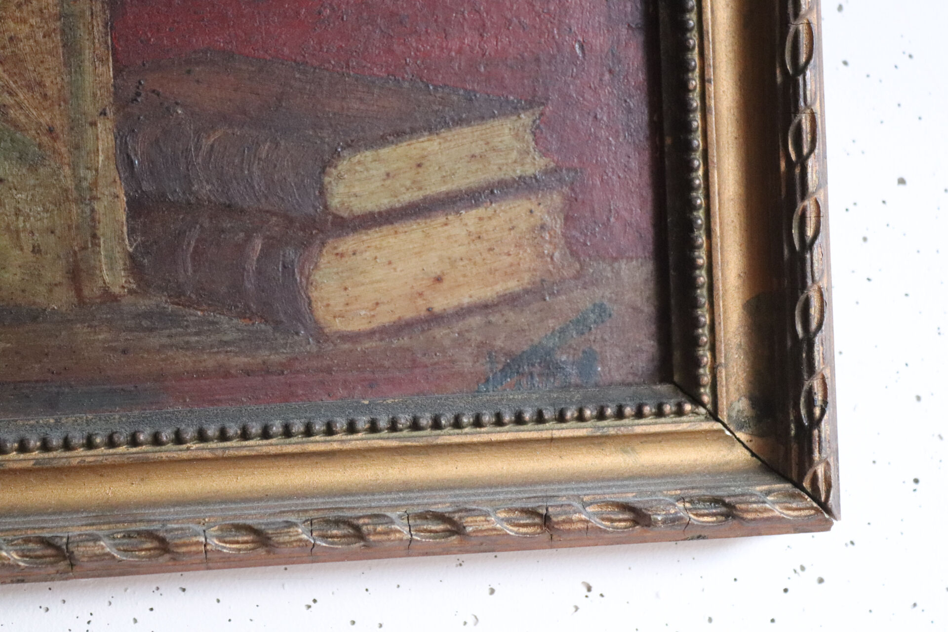 Still Life with Old Books