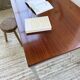 Ernst Moeckl 1960s teak desk with chrome base