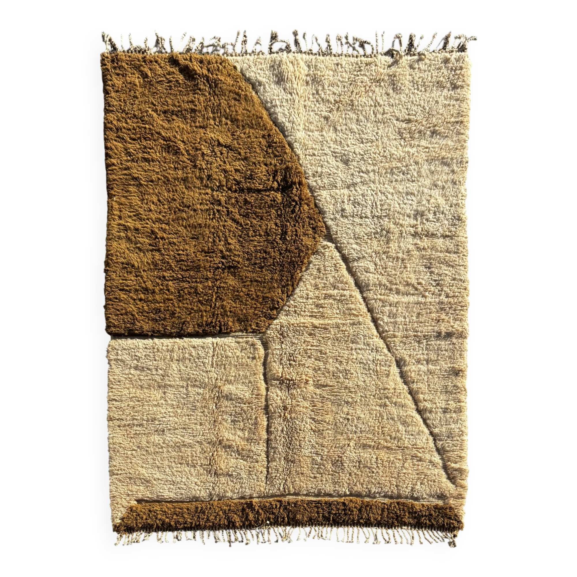 Mrirt – Custom shaggy Moroccan Berber rug