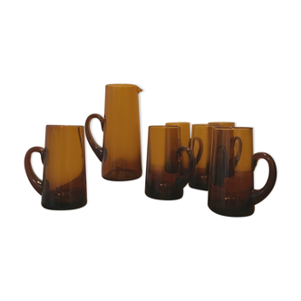 Vintage orangeade service