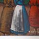 Francesco Matera Original Oil Painting  Three Women Italian Art