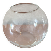 Vase boule en verre