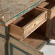 Pine kitchen buffet with two doors and shelves – Central Europe, around 1910