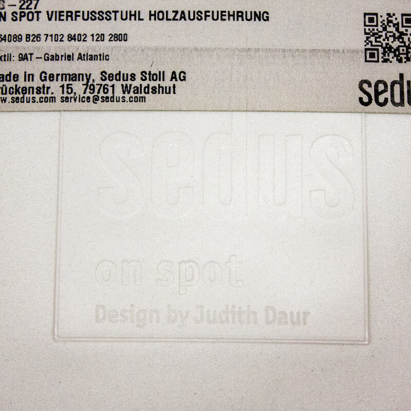 Sedus on spot chair white and red