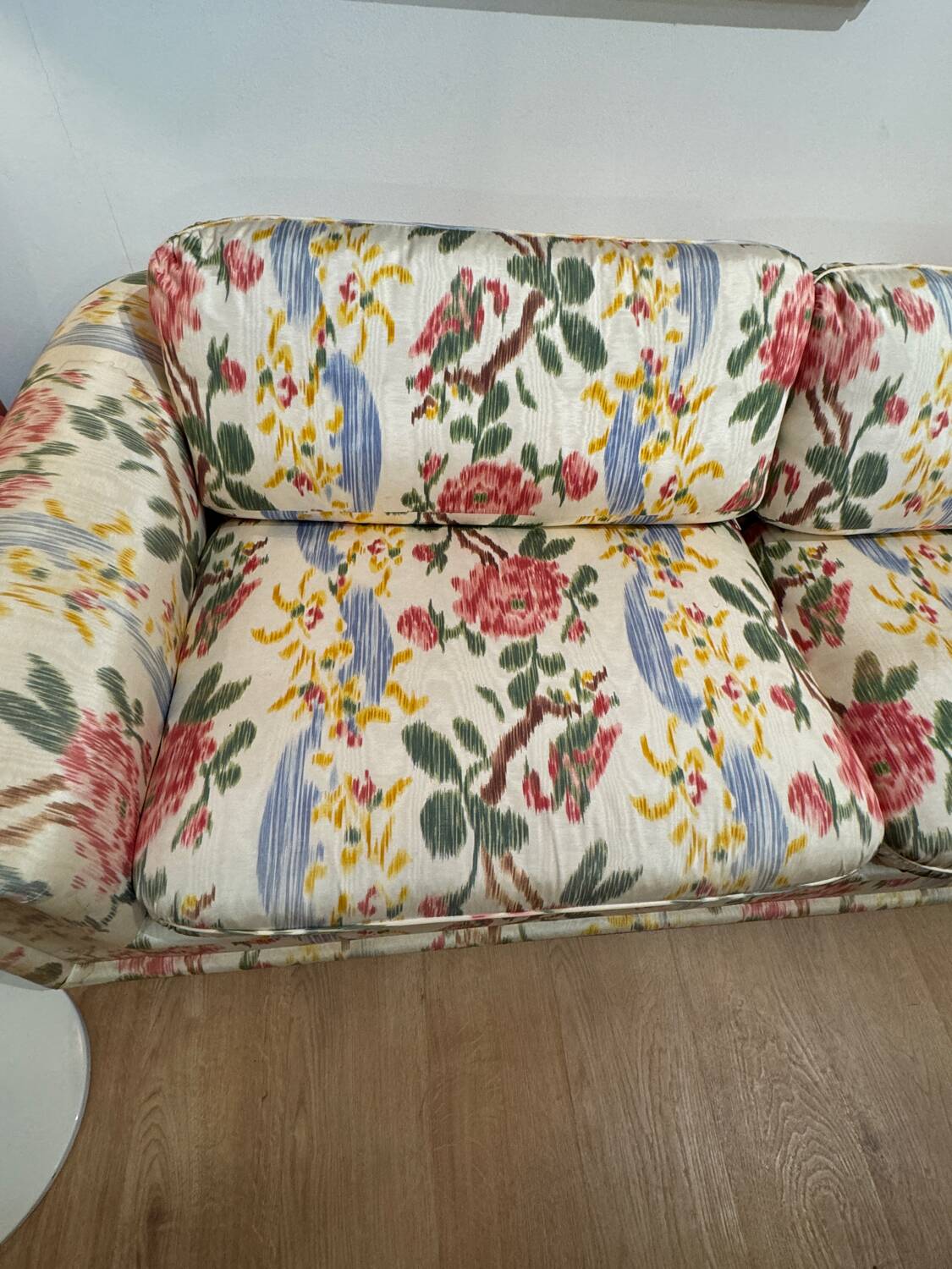 Vintage fabric sofa by Maison Pierre Frey