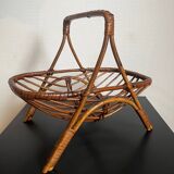 Vintage wicker basket