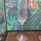 6 Baccarat champagne flutes, grand siècle crystal, Laurent Perrier