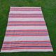 Handmade kilim carpet in cotton and wool 165x230cm