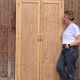 Renovated antique Parisian wardrobe/closet | Clotilde