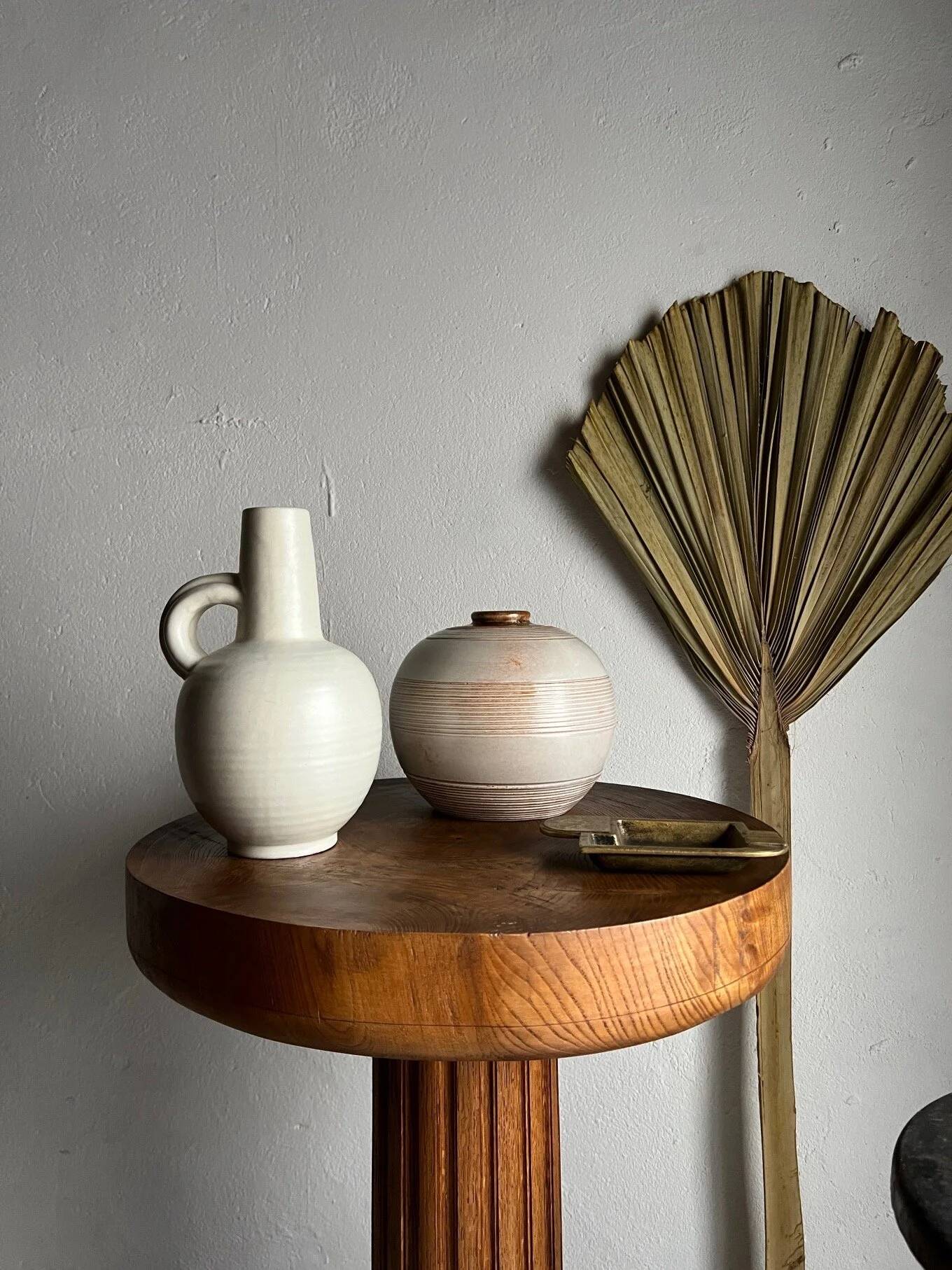 Art Deco ceramic vase by Anna-Lisa Thomson | Upsala Ekeby | Sweden | 1930s
