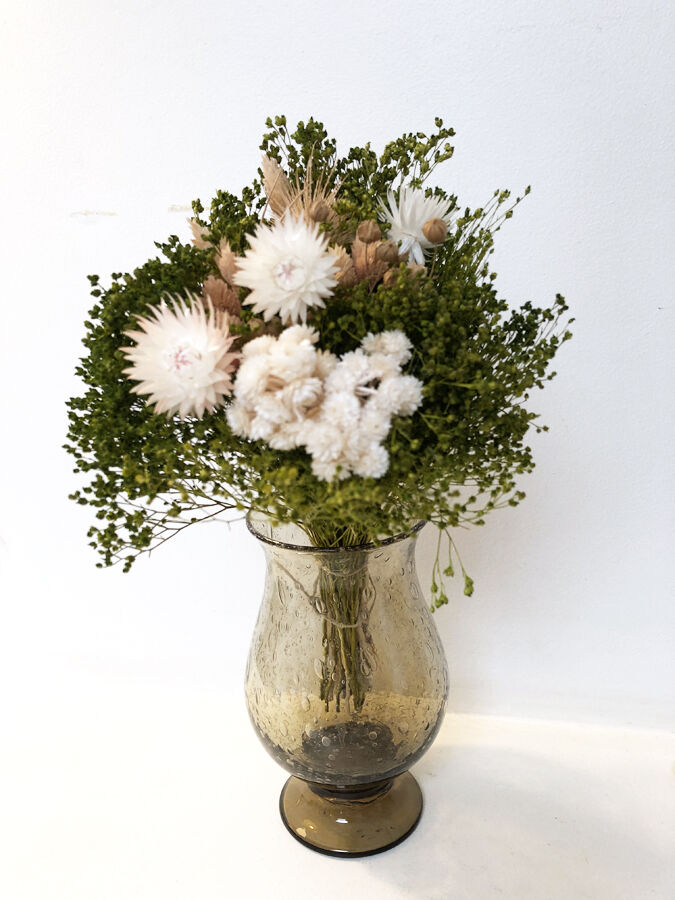 Bull glass vase, 1970