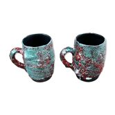 Set of 2 mugs XXL-Fat lava-Years 60