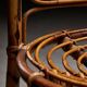 High Back Bamboo Chair, 1960s