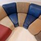 Huge "Mississippi" Lounge Sofa by  Groupe Artifort, 1970's