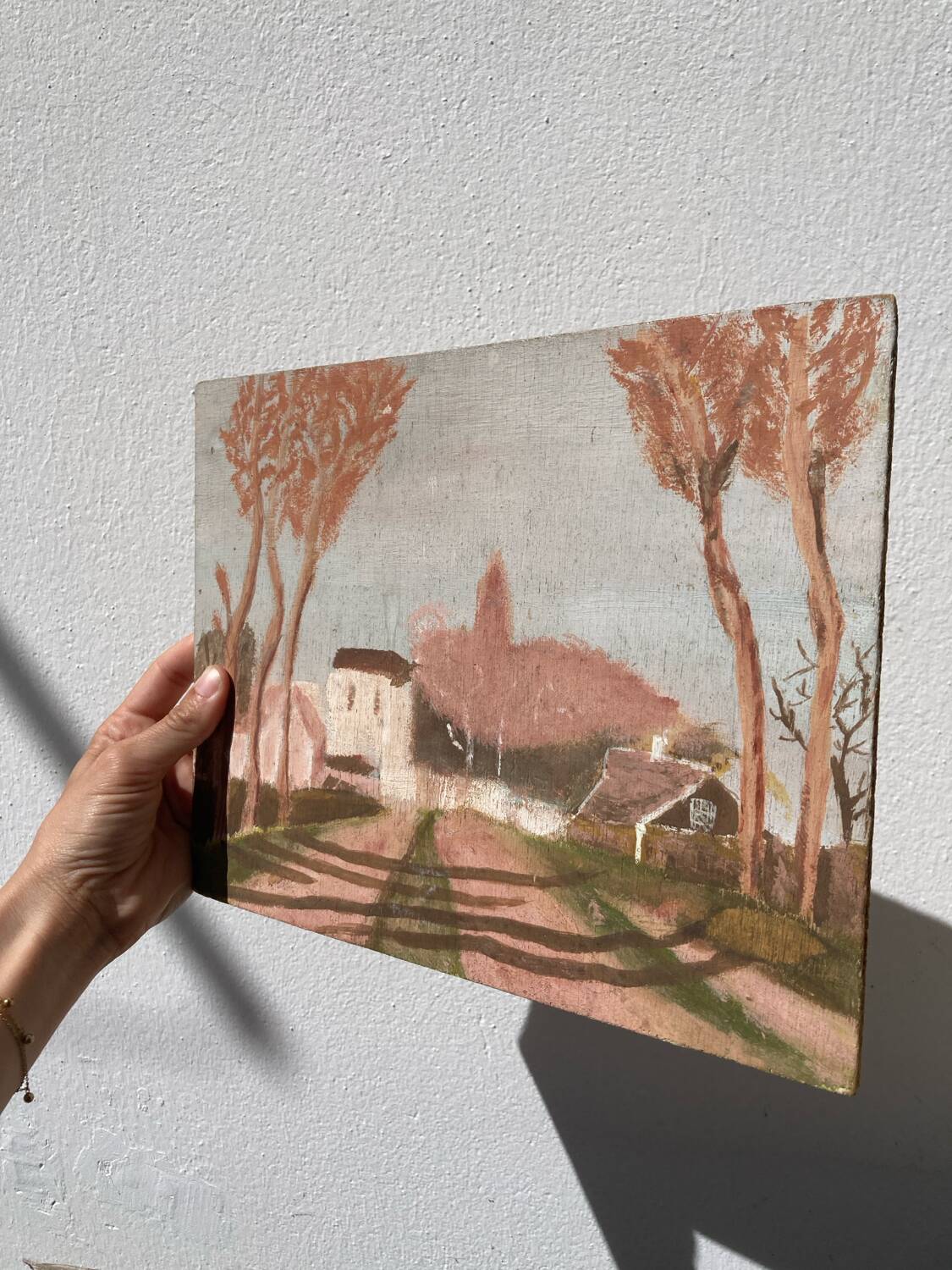 Oil painting landscape painting