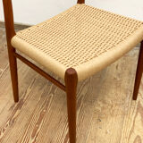 Chair by Niels O. Møller for J.L. Moller, Model 75,Denmark, 1950s