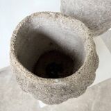 Pair of cement planters, 1900