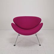 Orange Slice Chair with Ottoman by Pierre Paulin for Artifort, 1980s