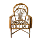 Rattan armchair from the 30/40