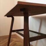 Coffee table with stringed board by Miroslav Navratil for Drevopodnik Holesov