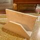 Travertine newspaper rack / vinyl rack