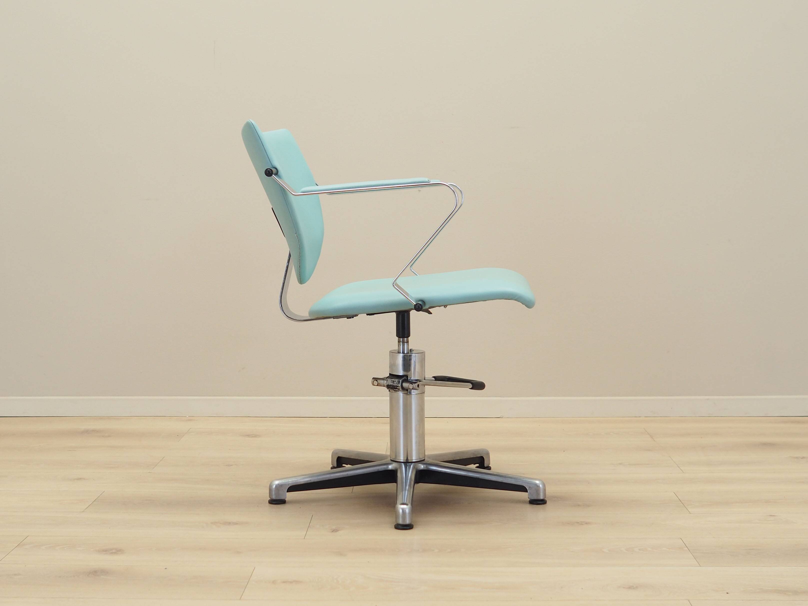Hairdressing chair, Danish design, 1980s, production: Denmark