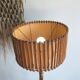 Vintage rattan lamppost
