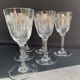 6 Baccarat port glasses Molière service