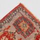 6X10 Vintage Red & Beige Made in Anatolian Turkish Vintage Rug, 184x296 Cm