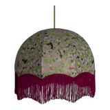 Retro fringed pendant light "Erina".