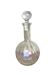 Round iridescent glass carafe, 20th century