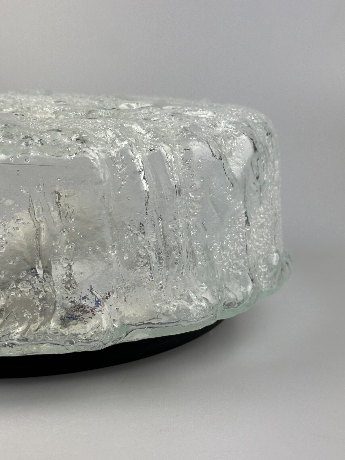 60s 70s ceiling lamp Glashütte Limburg Germany Plafoniere Space Age