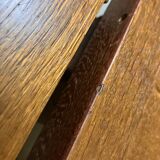 Danish design round dining table mid century