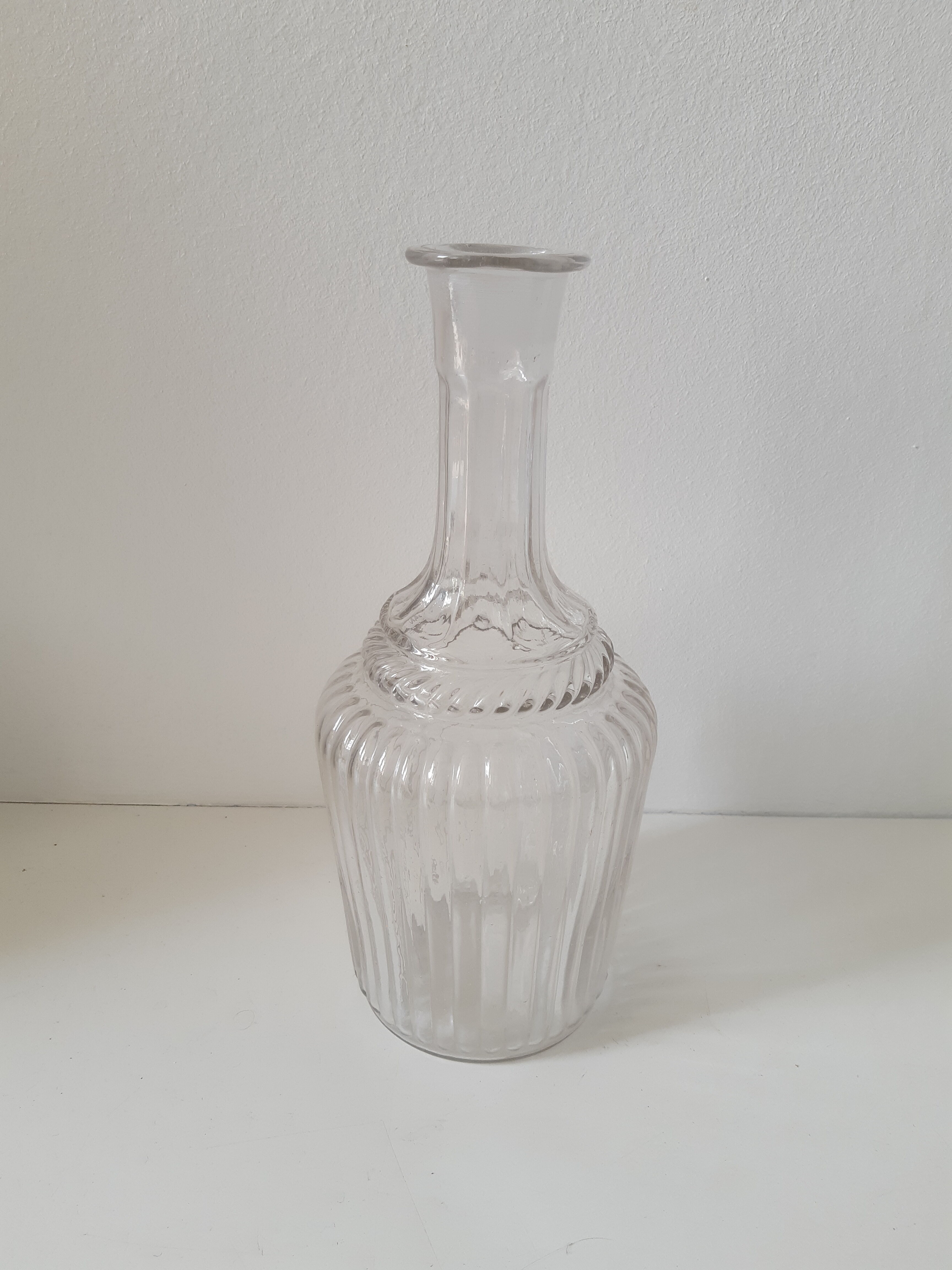 Vintage glass bottle