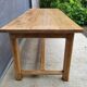 Table de ferme Chêne massif 200x79