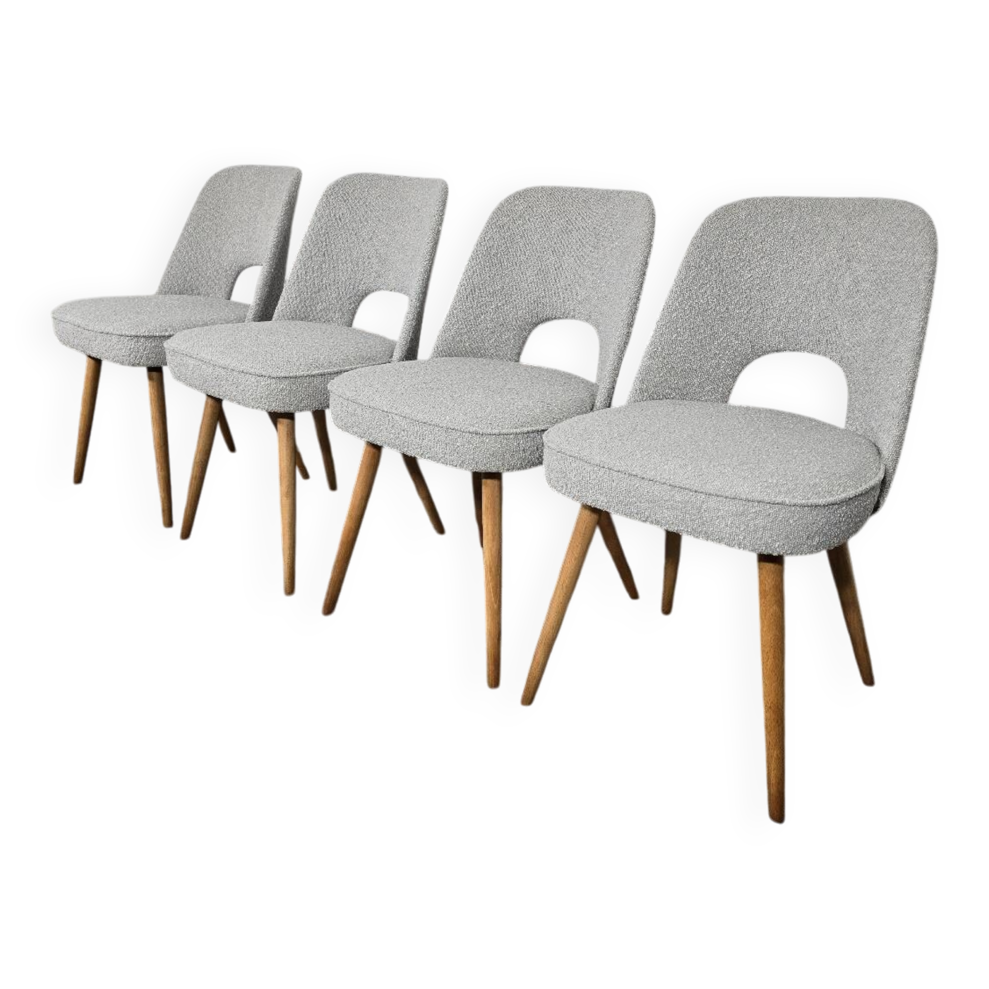 Dining Chairs by Oswald Haerdtl for Ton, 1950s, Set of 4