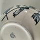 Lion Soup Tureen – Blue-grey Hollyhocks 1890-1920