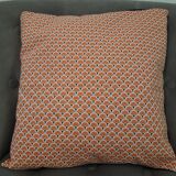 Vintage "Fan" pattern cushion 40x40cm