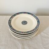 Flat plates iron earth Longchamp "Manon"