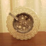 Round ceiling in cast glass