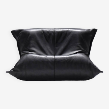 Exceptional YOKO lounge sofa in original leather by Michel Ducaroy - Ligne Roset