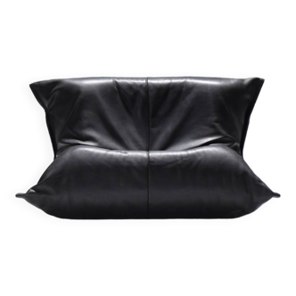 Exceptional YOKO lounge sofa in original leather by Michel Ducaroy - Ligne Roset