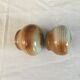 Vintage salt and pepper shaker in sandstone