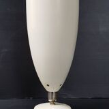 50s beige metal spot lamp on vintage rockabilly swivel.